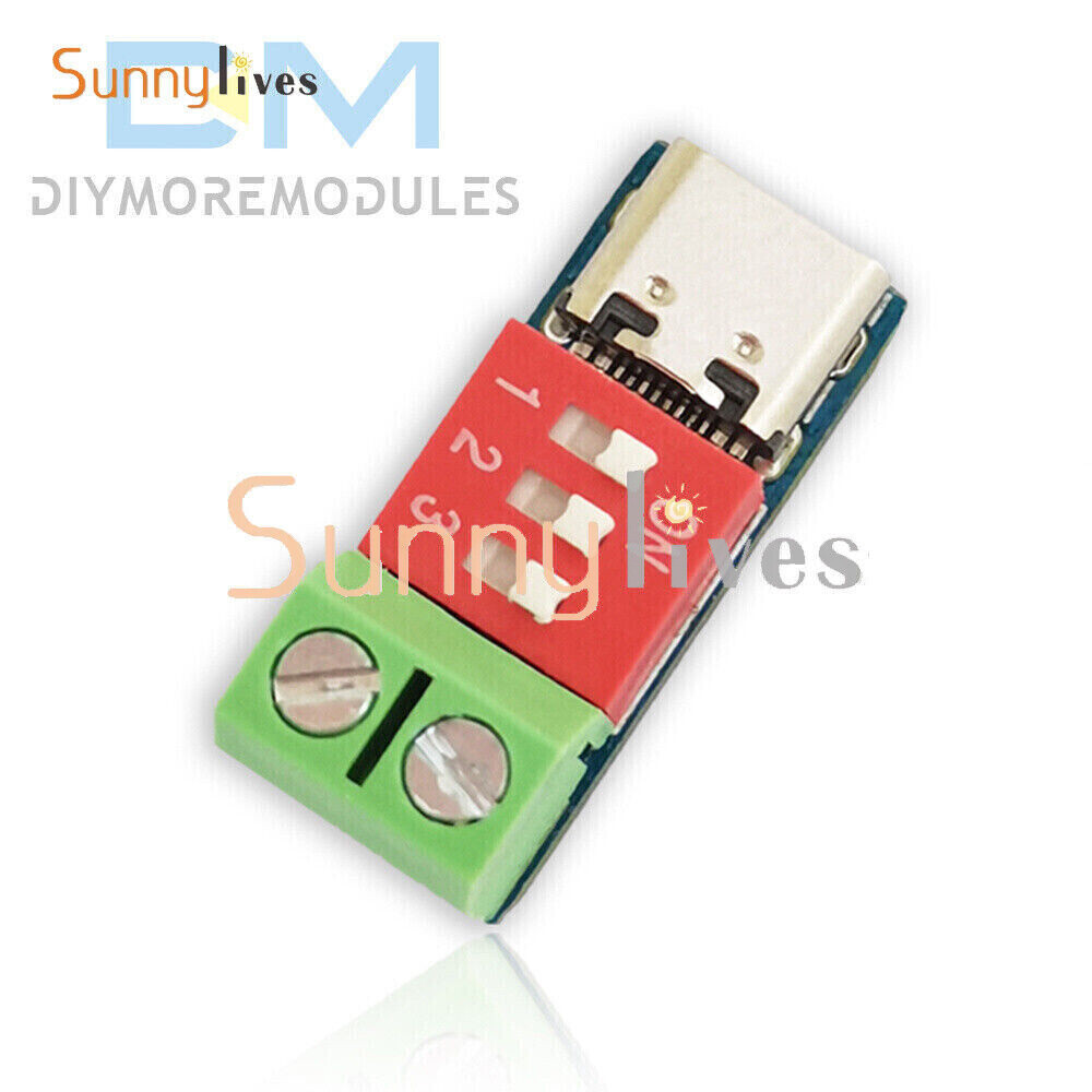 USB Type-C PD Trigger Board Module PD/QC Decoy Board Fast Charge Test Board