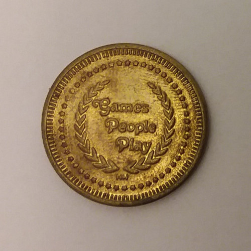 Imperial Arcade Ottawa Ontario Canada Game Token 22mm