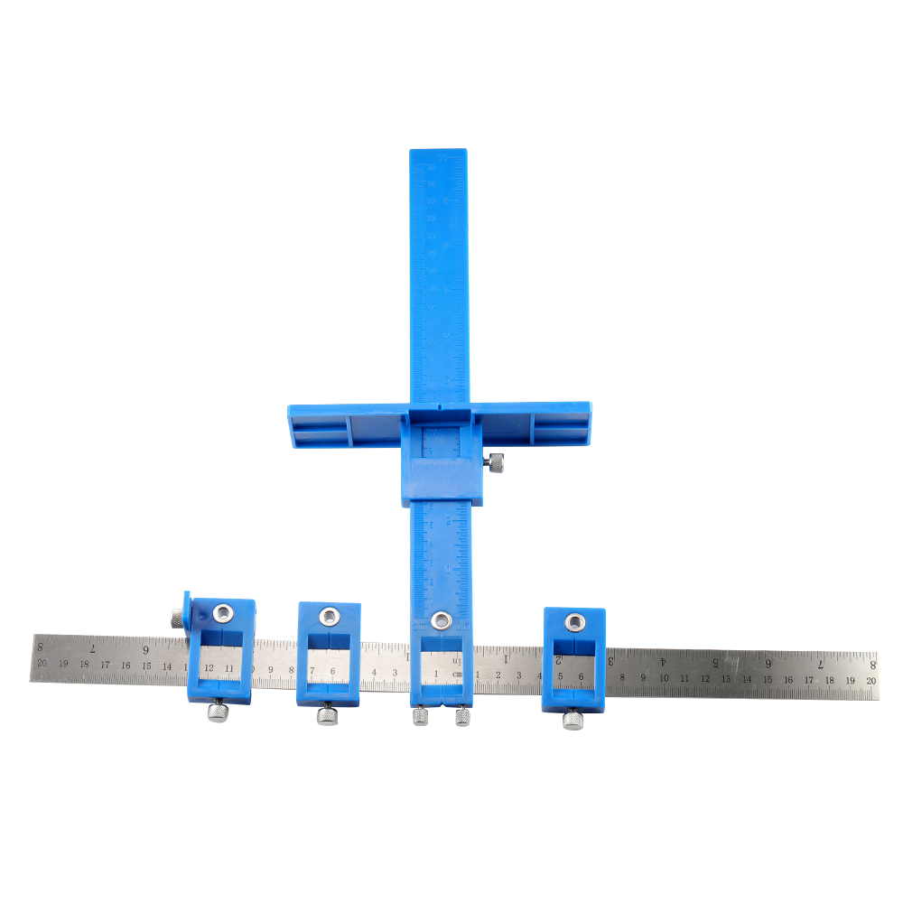Woodworking Cabinet Hardware Jig Punch Locator Handle Template Tools Drill Guide