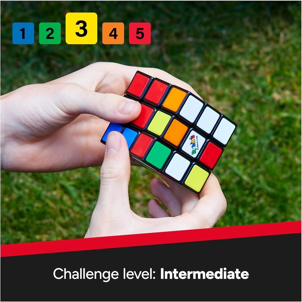Cube, the Original 3X3 Cube, Problem-Solving Brain Teaser, Color-Matchin