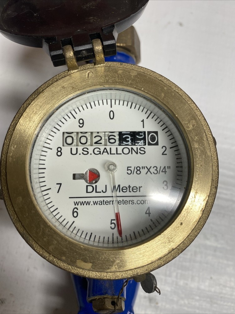 DLJ Cold Water Meter 5/8x3/4”
