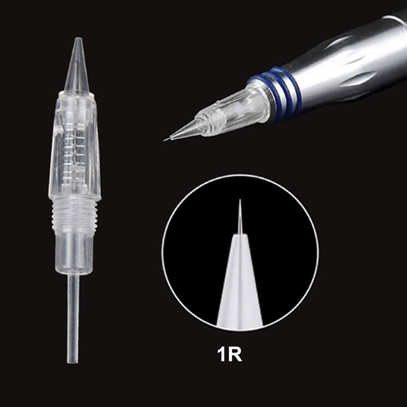 50x Multiple Size Replace Cartridges For Permanent Makeup Eyebrow Tattoo Device