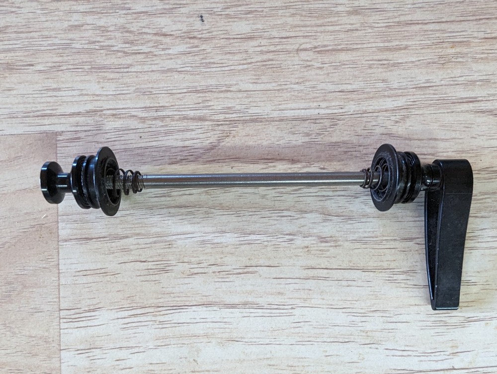 USE Spin Stix Titanium Blue Anodized Front Skewer Vintage Lightweight