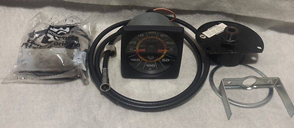 Bombardier Snowmobile Speedometer Kit NOS