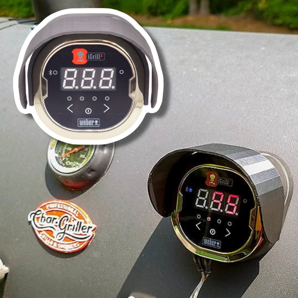 Custom Sun Shield Hood for Weber iGrill & iGrill 2 Bluetooth Thermometers