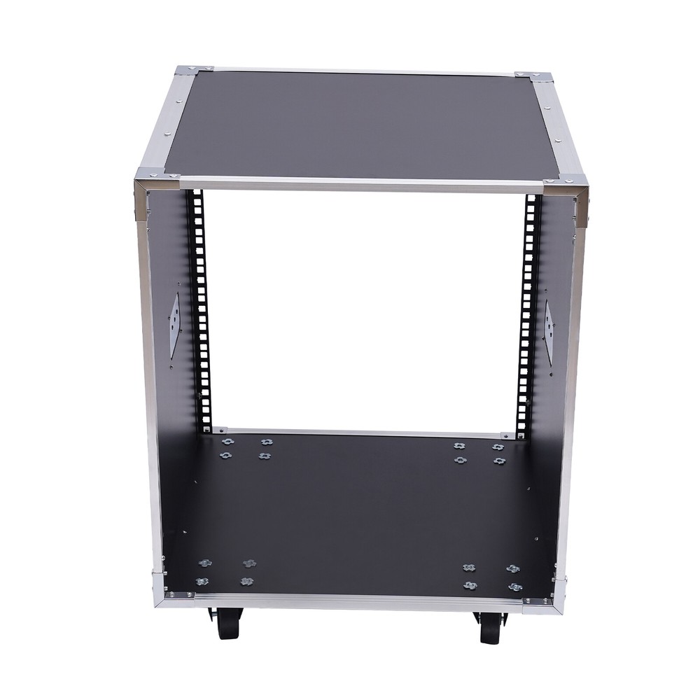 12U Rolling Network Server Data Cabinet Rack Equipment Rack Cabinet - 21" Deep