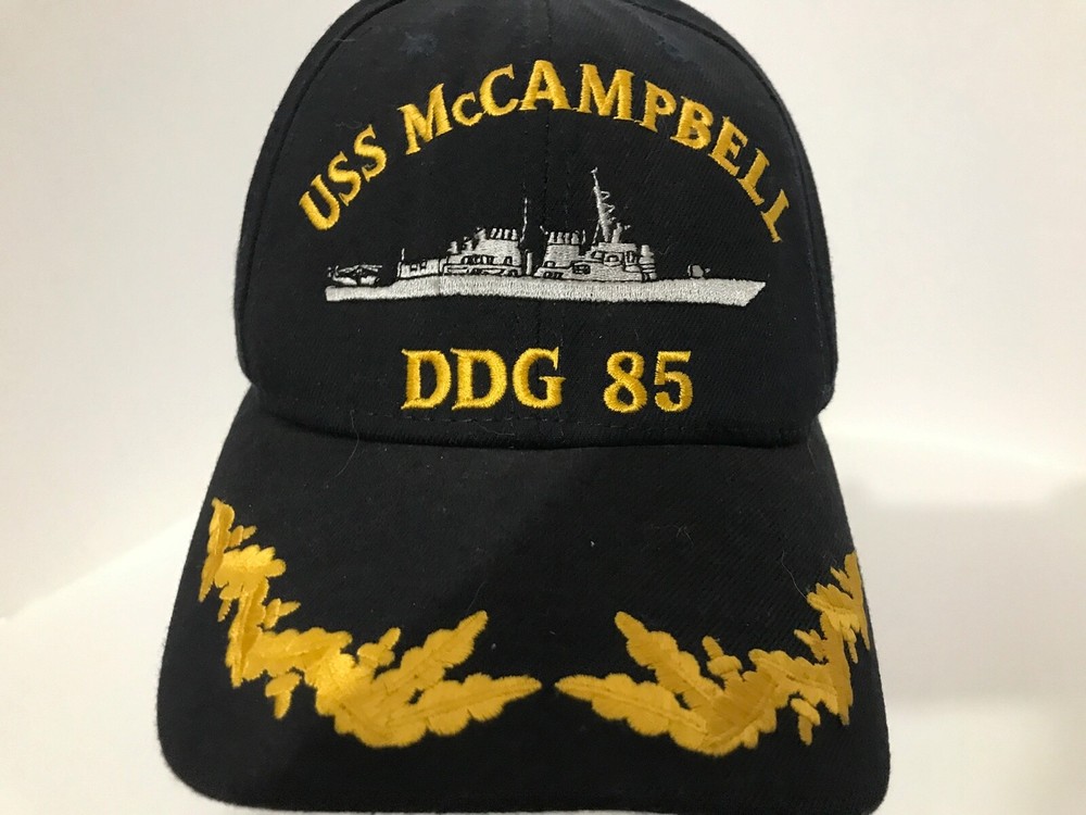 USS McCampbell DDG-85 Navy Hat