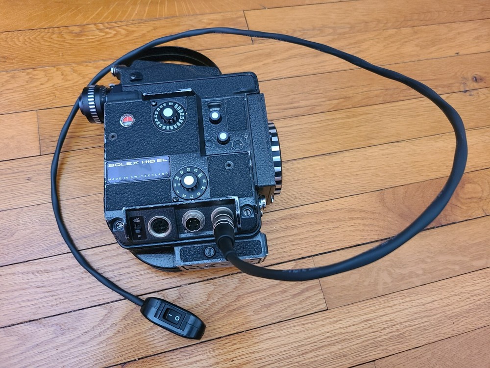 Bolex EL 5-pin Remote Control Cable w/ Switch, ~1m (3.3ft)