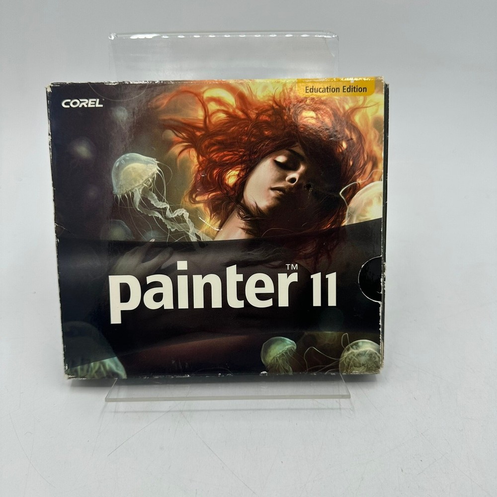 Corel Painter II Education Edition Windows and Macintosh PC Software CD Disc
