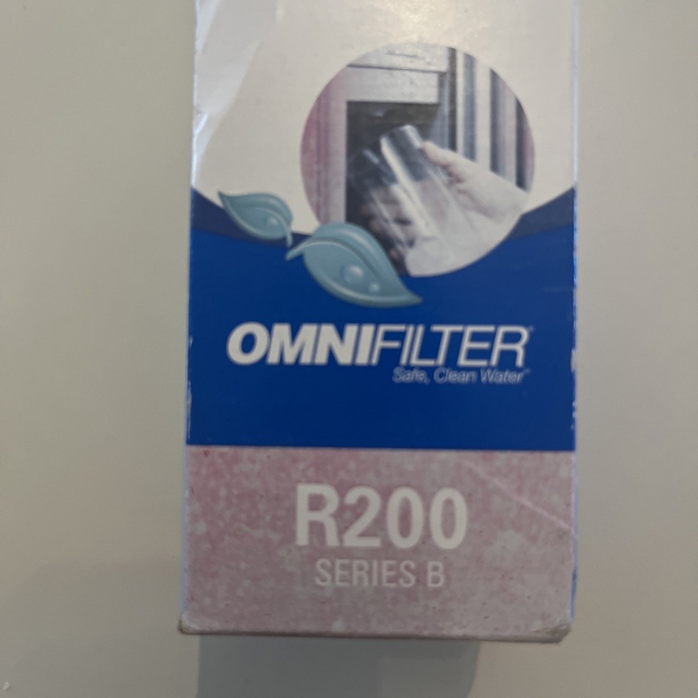 OmniFilter Series B R200 Refrigerator Icemaker Inline Carbon Water Filter New