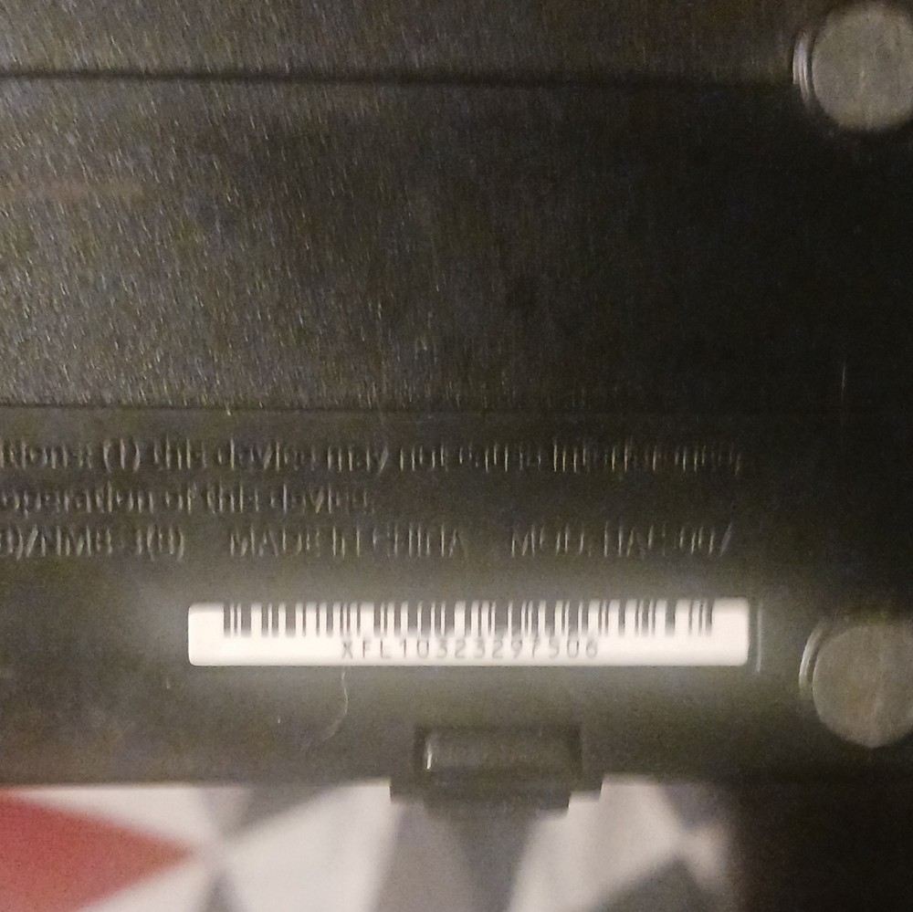 Nintendo Switch HAC-007 Black Console with Joy-Con Controllers, Dock, and Cables