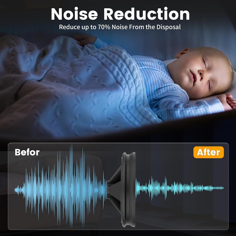 Garbage Disposal Stopper W/ Splash Guard Insinkerator Kitchen Sink Drain Plug