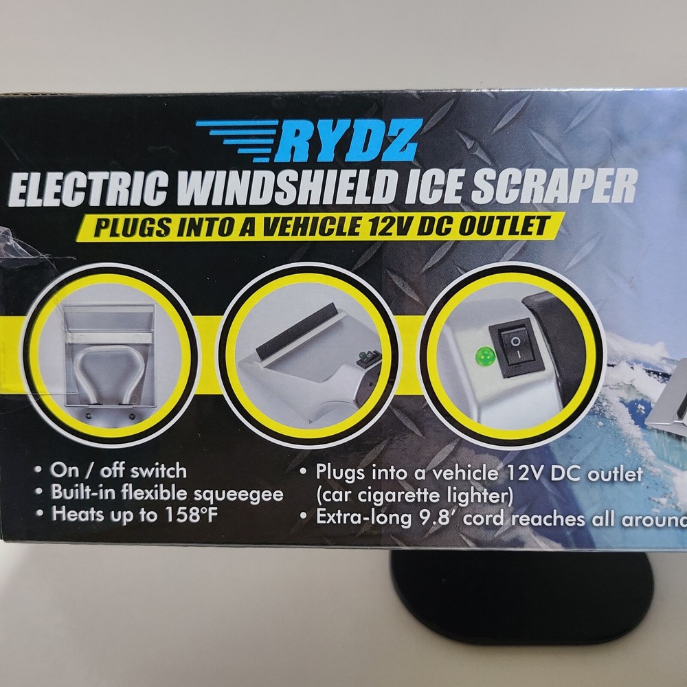 Electric Windshield Ice Scraper by Fine Life Products.