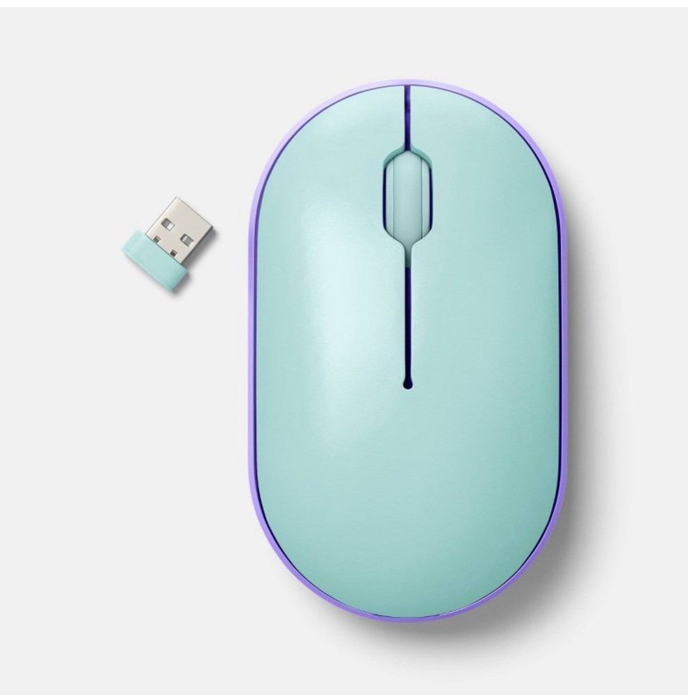 Heyday Compact Wireless Mouse New Bluetooth enabled - Spring Teal