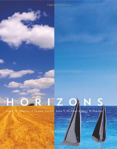 Horizons Joan H Manley