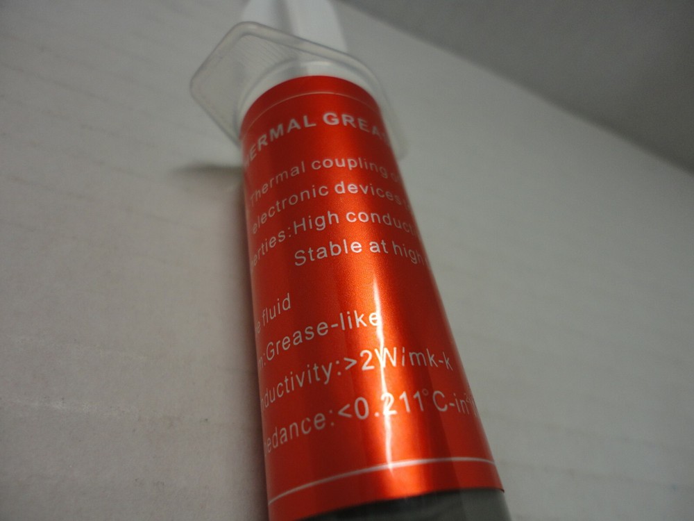 Large 30g Syringe Silver Thermal Compound Paste Grease PC CPU GPU Heatsink Tech