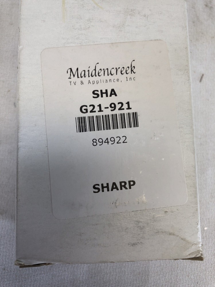Sharp Genuine OEM Microwave Capacitor G21-921