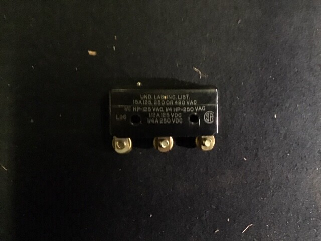 HONEYWELL BZ-R86-P5 MICROSWITCH