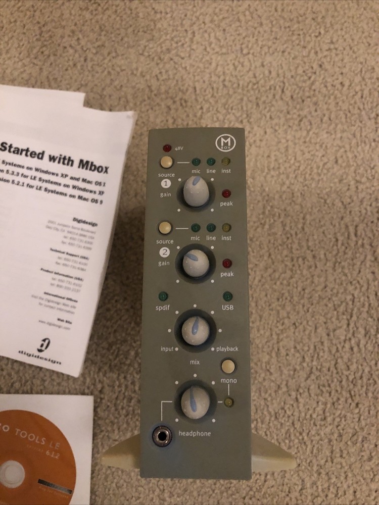 Digidesign Mbox Original w/ Box