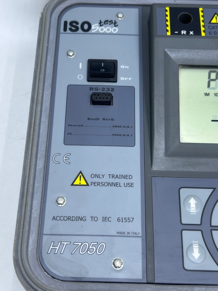 HT Instruments HT7050 Insulation Tester ISO 5000 Test Resistance Meter