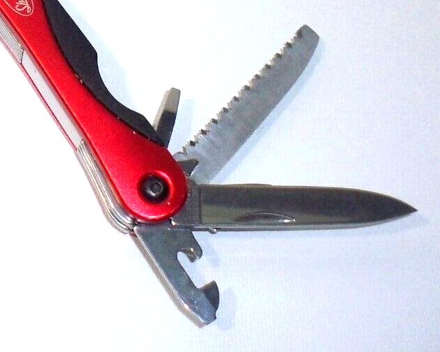 Sheffield 9-in-1 Large Red Multi-Tool