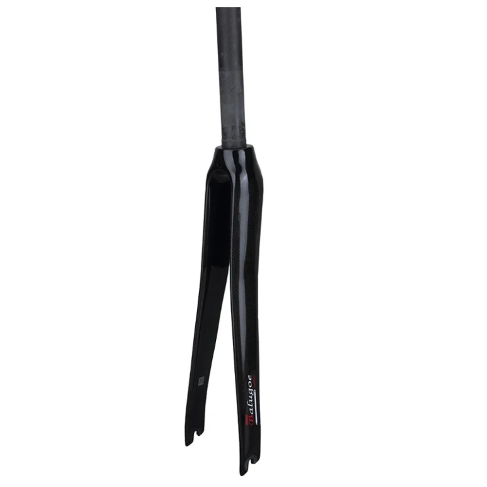 Carbon Fiber Road Bicycle Front Fork Straight Pipe Hard Fork Matte/Gloss
