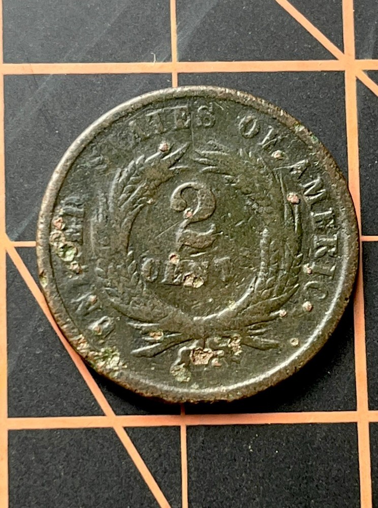 BEAUTIFUL 1864 Two Cent Piece Circulated Condition