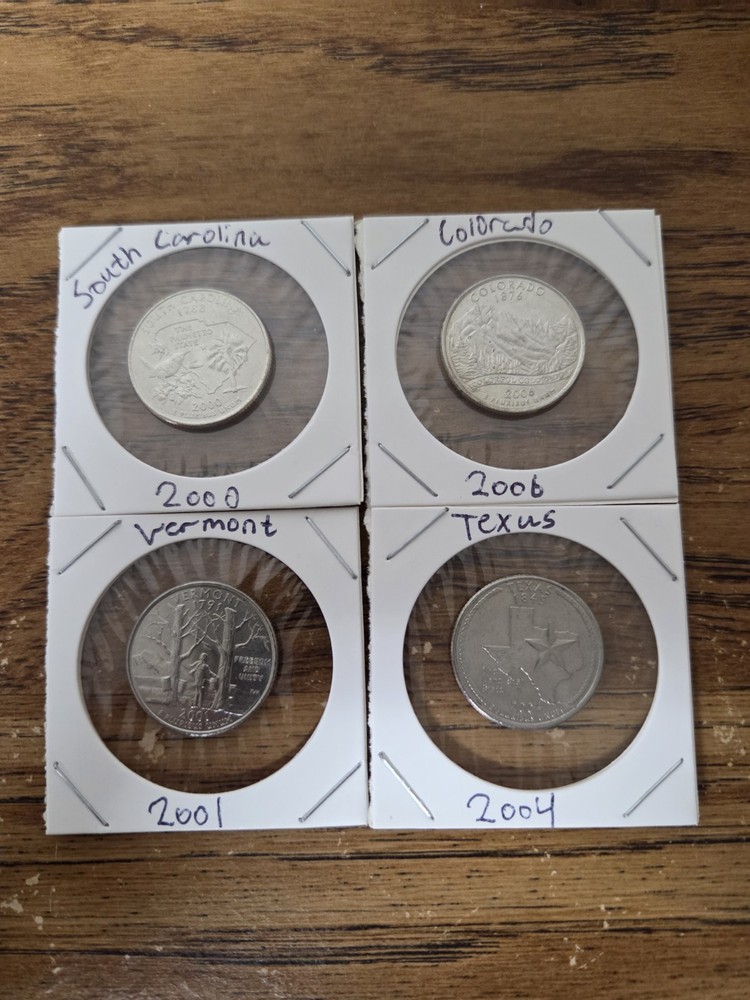 US State Quarters Partial Set