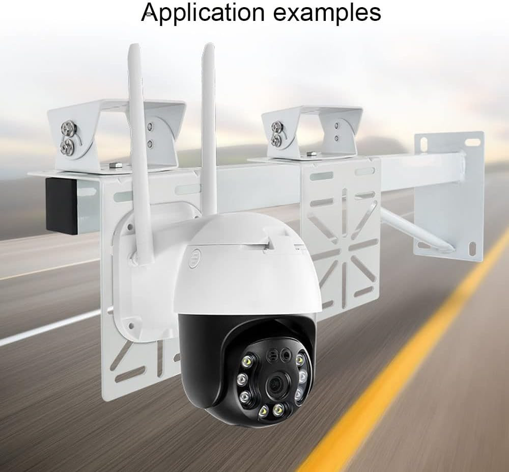 L-Shape Dome Camera Bracket,Universal Wall Ceiling Mount Bracket for Security CC