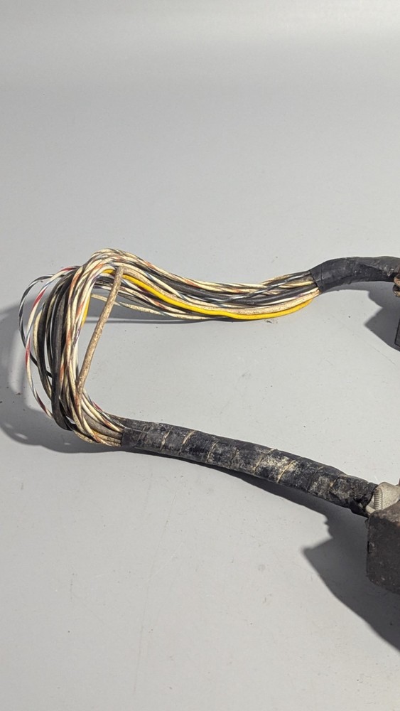 Vintage 24-Pin Cinch Jones Style Rectangular Connector Plug & Socket Cable