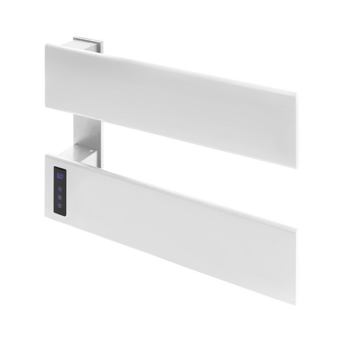 Electric Towel Rack, Wall-Mounted Heater with Adjustable Timer & Temperature