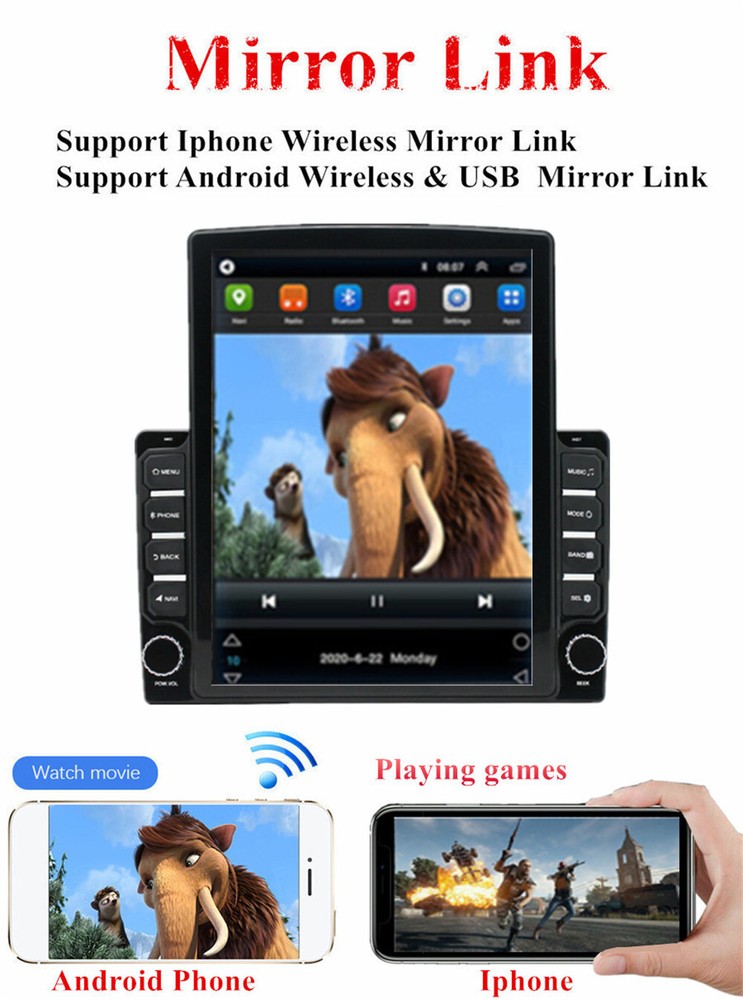 Fit For Chrysler 200 2015-2019 Android 13 Car MP5 Player Bluetooth Mirror Link