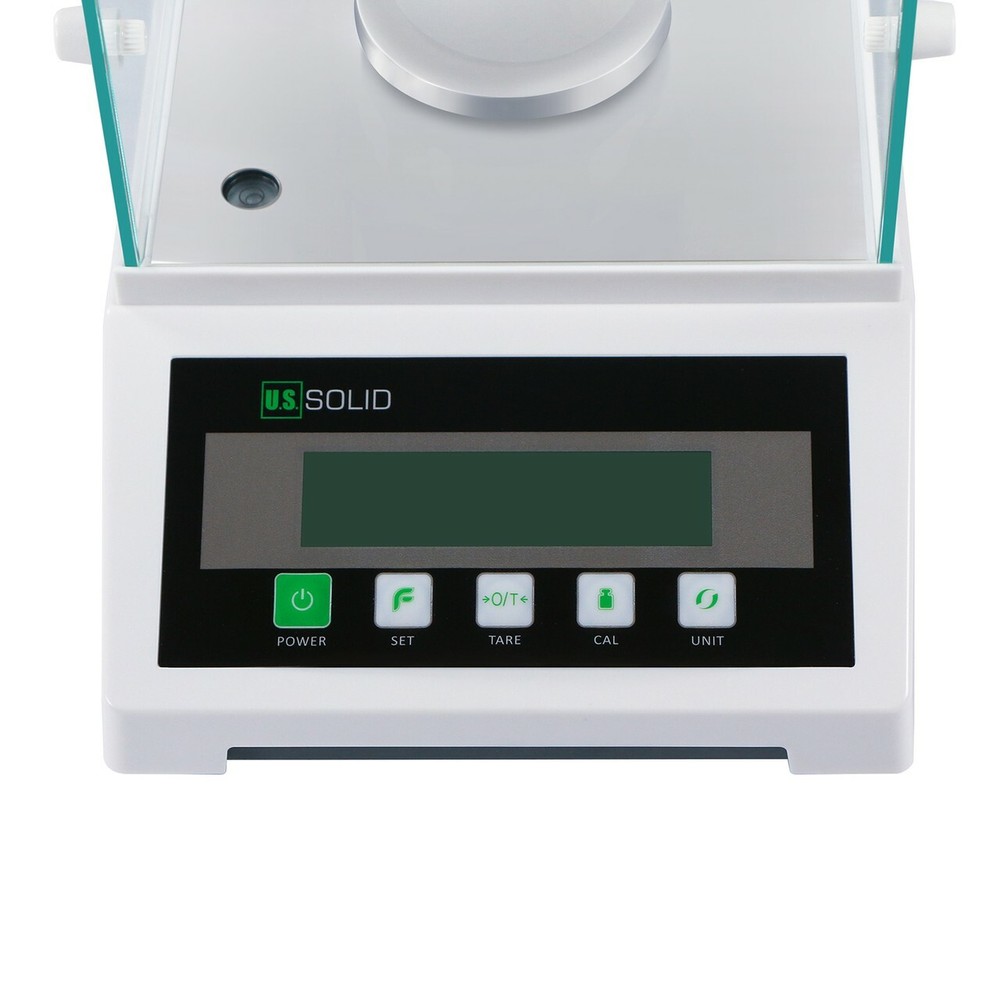 U.S. Solid Analytical Balance 120 x 0.0001 g 0.1mg Electronic Precision Scale