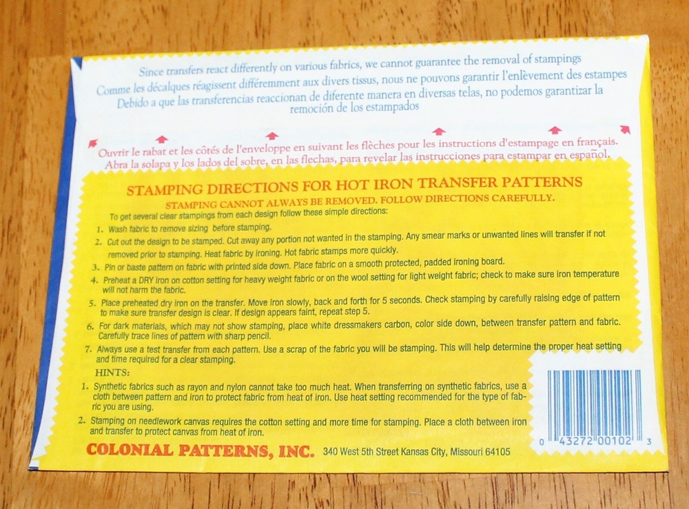 Colonial Patterns: AUNT MARTHA'S HOT IRON PATTERNS Set 4 - 3660,3649, 3286, 3855