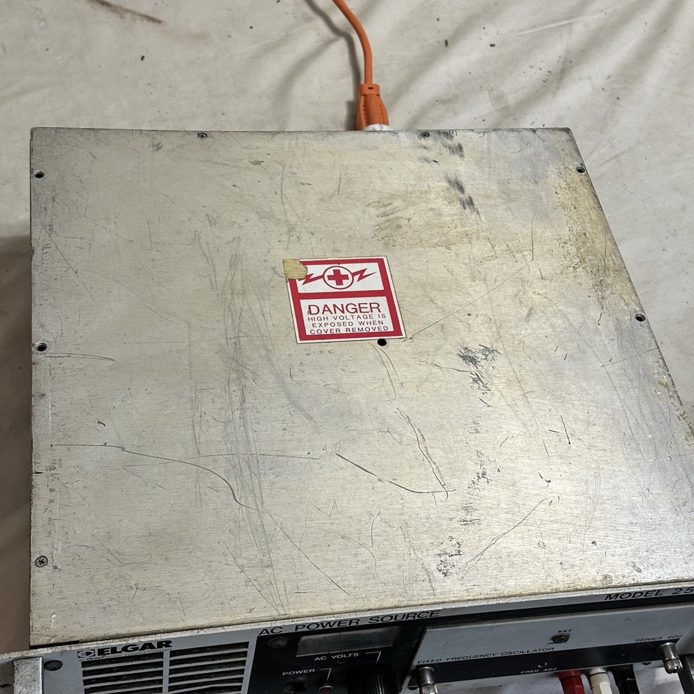 Elgar Corp Model 251B Series 400 Fixed Frequency Oscillator AC Power Source