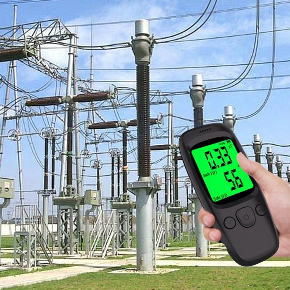 Nuclear Detector LCD Display Geiger Counter Detector with Average/ Mode1888