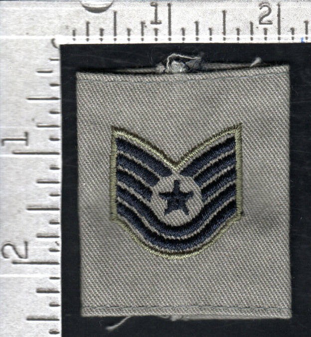 USAF patch chevron (circa 2011-2021) Technical Sergeant ABU GORE-TEX Jacket Tab