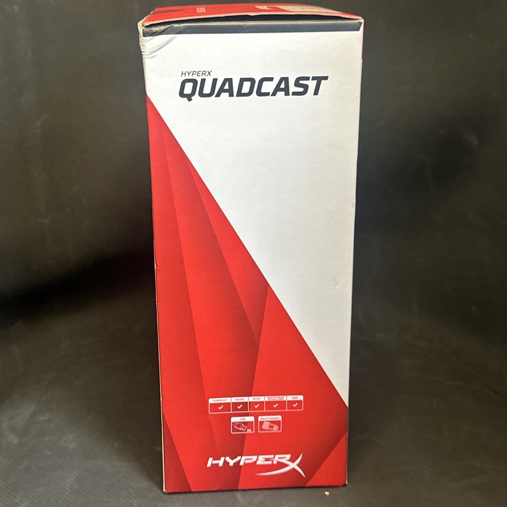 HyperX QuadCast USB Condenser Gaming Microphone For PS4/PS5/PC/Mac