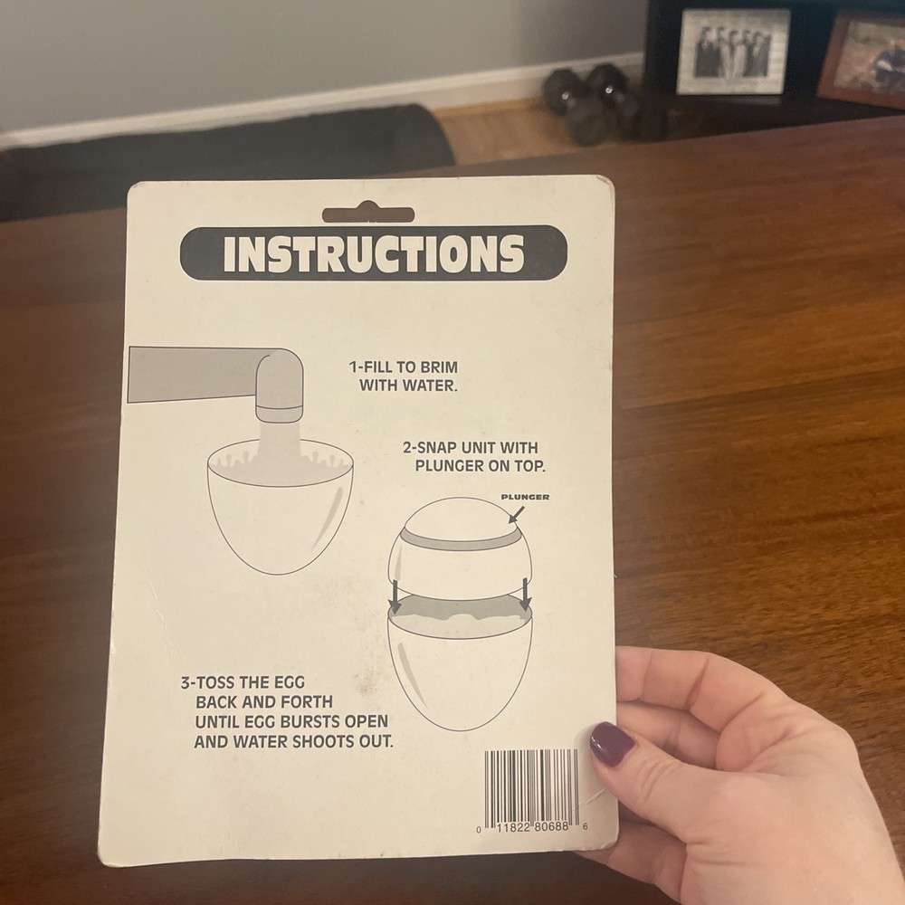 Water Egg toss game- New In Package.