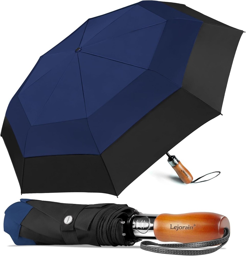 Large Compact Golf Umbrella Oversized Auto Open Close Folding Golf Umbrella