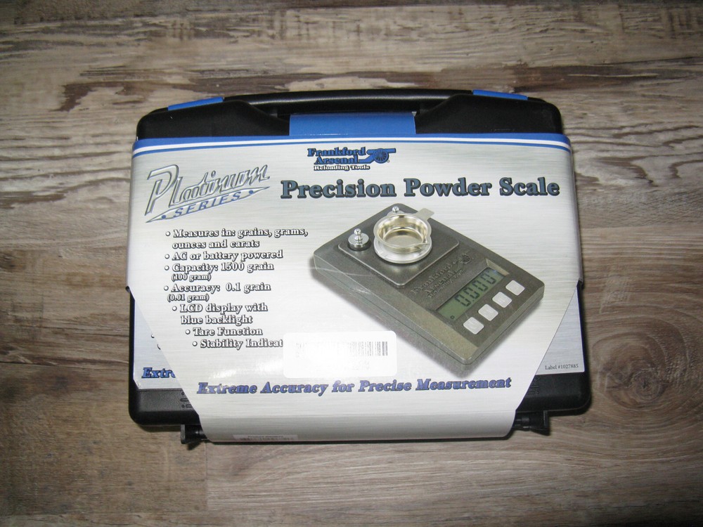 Frankford Arsenal Platinum Series Precision Scale
