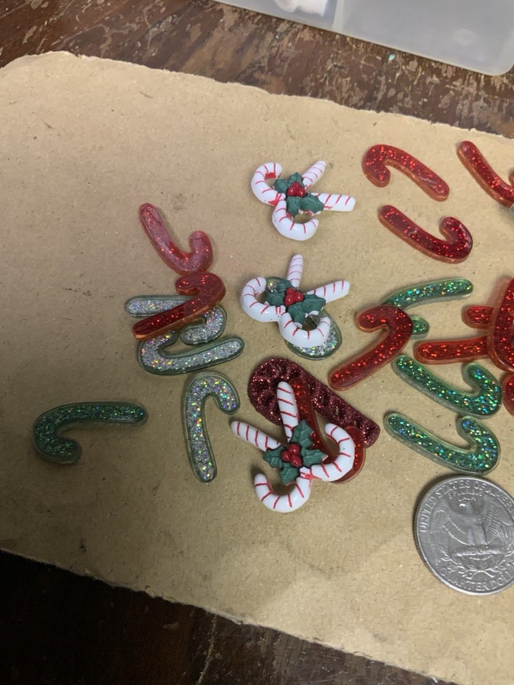 Crafts Candy Cane Embellishments