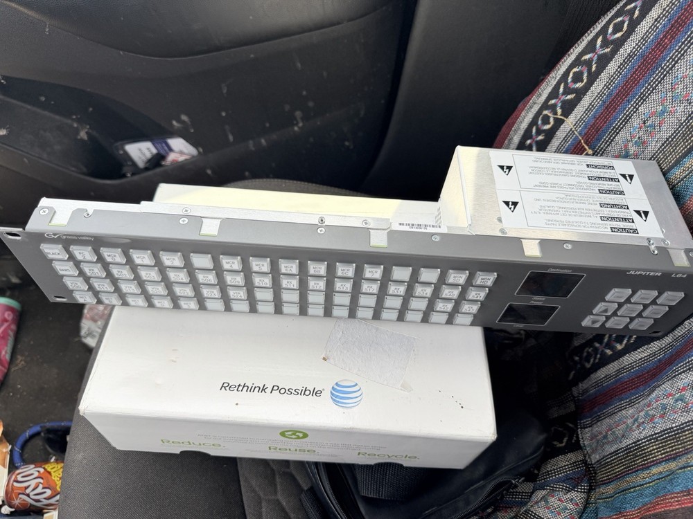 Grass Valley Jupiter L64 Control Panel Broadcast Router Control Panel UCP-CP-L64