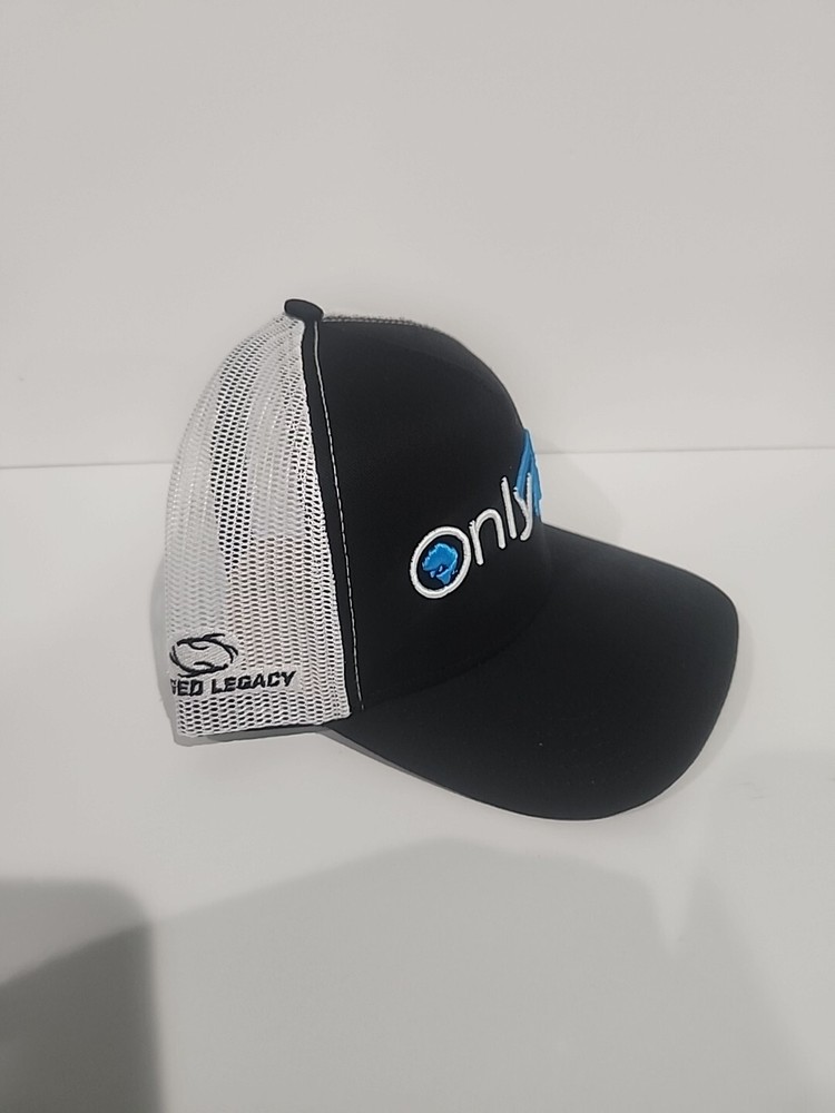OnlyFish Snap Back Hat Rugged Legacy Light Blue New