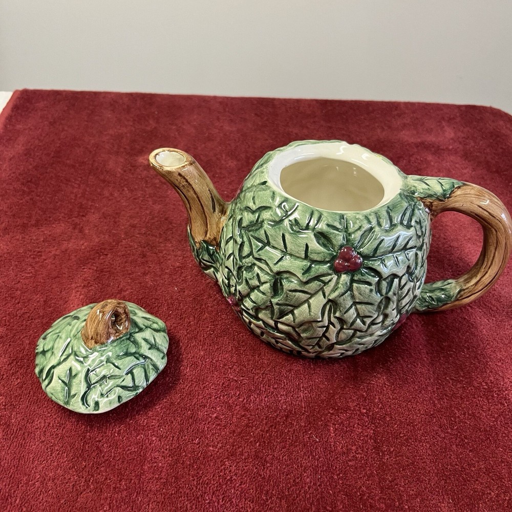 Christmas Holly Pitcher by Nantucket.