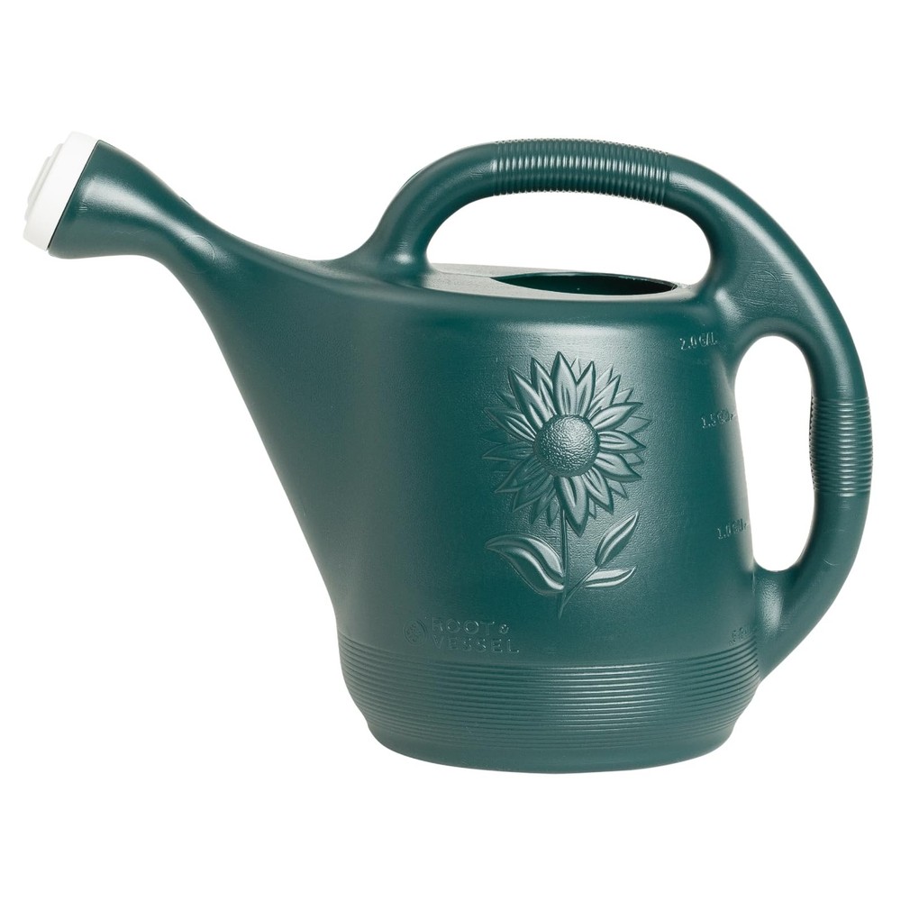 30301 Watering Can, 2-Gallon, Hunter Green