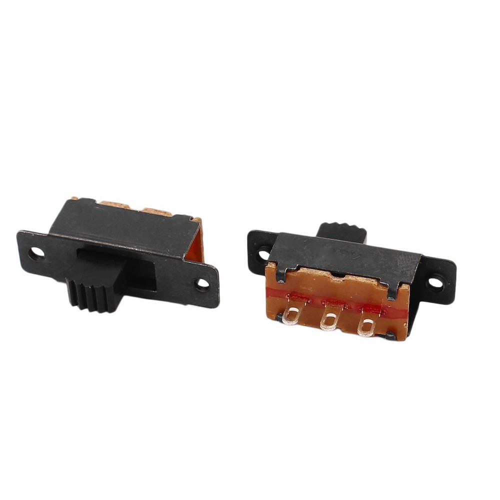 2 Position 3P SPDT Micro Miniature PCB Slide Switch Latching Toggle Switch,10Pcs