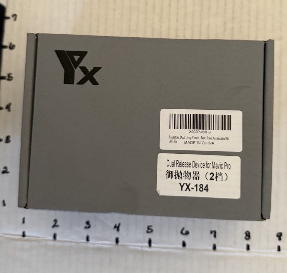 Dual Release Dropping Device For Mavic Pro