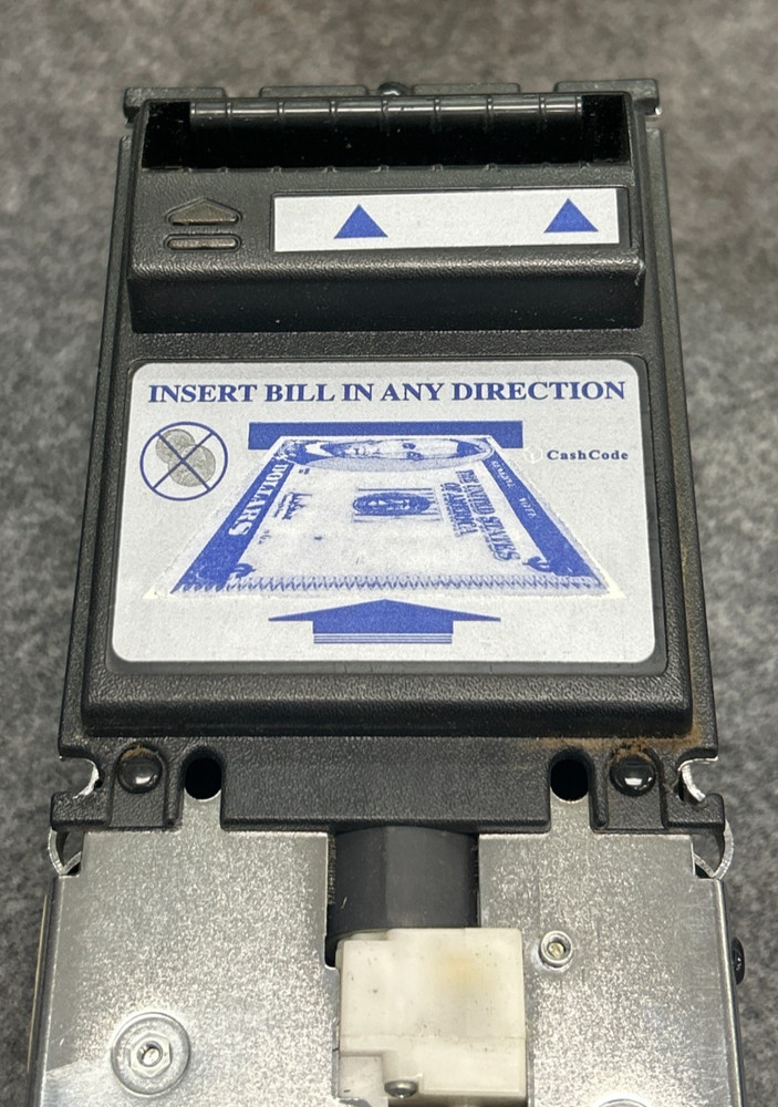 CASHCODE BILL VALIDATOR W/STACKER SM-2005US2715 12V DC 20A