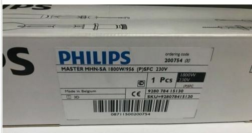 PHILIPS MASTER MHN-SA 1800W/956